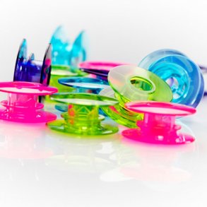 PFAFF Plastikspoler i flere farver