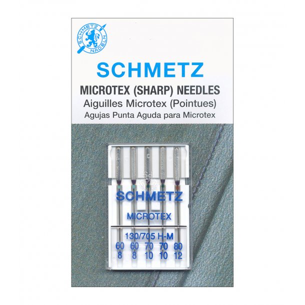 Schmetz blandet Microtex nle 5 stk