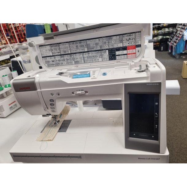 Janome 9450 QCP, Demo maskine