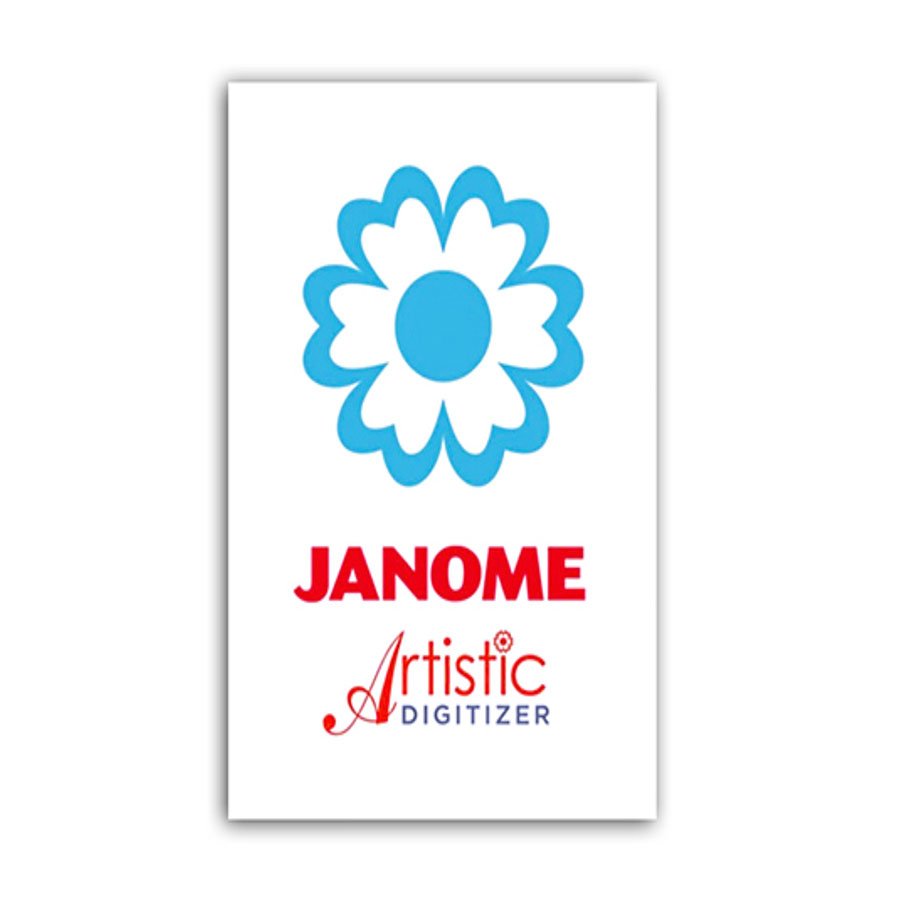 Janome Artistic Digitizer - Software - Allans Symaskiner Ribes Broderi og Garn