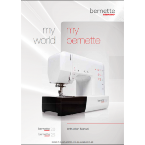 Bernette 25 Brugsanvisning