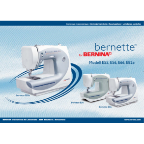 Bernette 56 Brugsanvisning