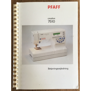 Brugsanvisning Pfaff Creative 7510