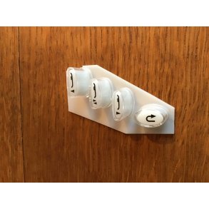 Trykknapper hjre side Designer SE