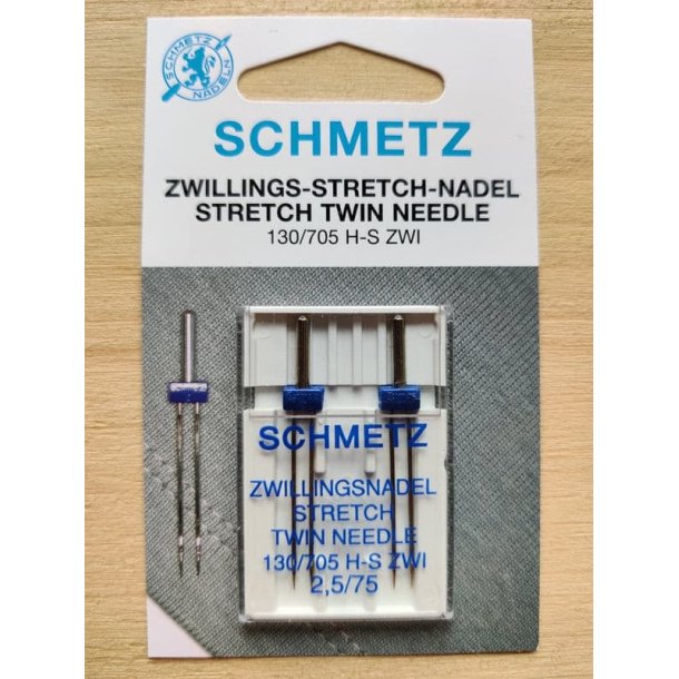 Schmetz Tvillingenl Strk 2,5/75 - 2pak