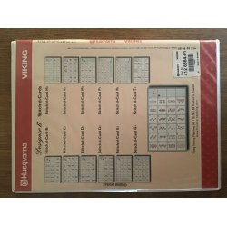 Husqvarna Viking - Stitch d-Card L1