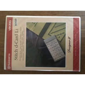 Husqvarna Viking - Stitch d-Card L1