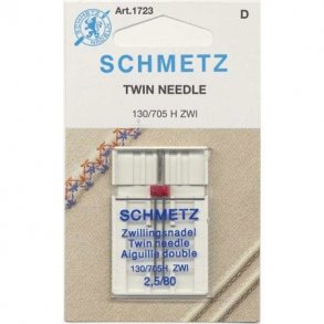 Schmetz tvillinge nl 2,5/80
