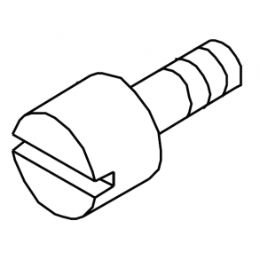 Skrue til trykfodsholder