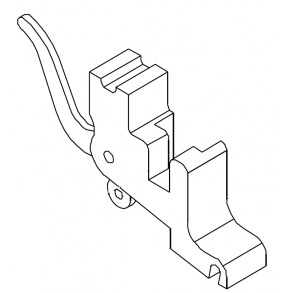 Trykfodsholder kmpl.