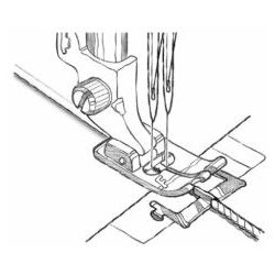 Biesetrykfod m. styr